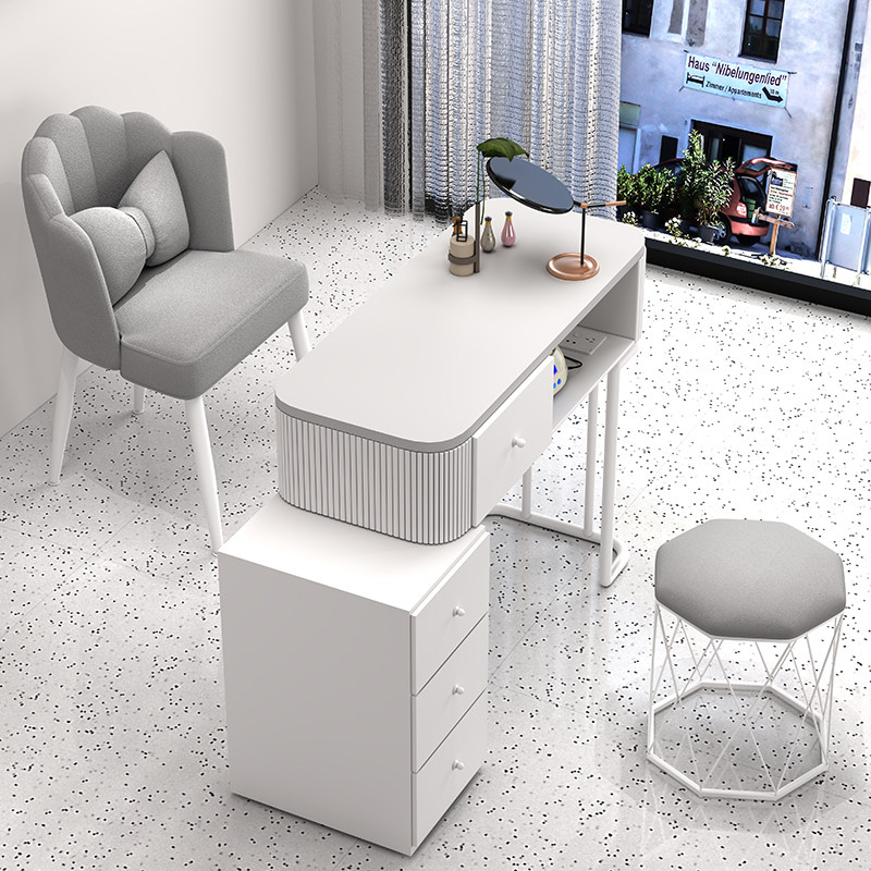 Office Tech Furniture - โต๊ะทำเล็บมืออาชีพสำหรับช่างทำเล็บ โต๊ะทำเล็บปลอม โต๊ะทำเล็บ โต๊ะแมนิคิวร์ โต๊ะเครื่องแป้ง