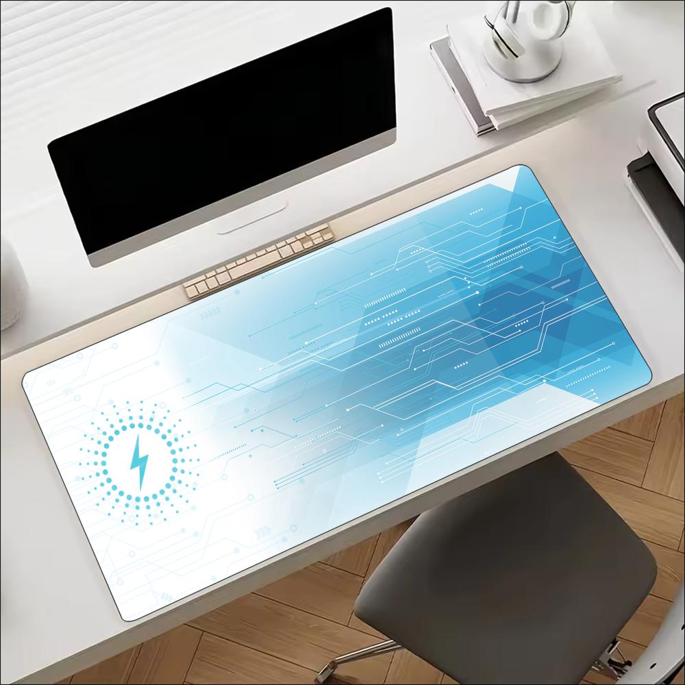 แผ่นรองเมาส์ลายวงจรเทคโนโลยีสี - Office Tech Set Up บทวิจารณ์และราคา