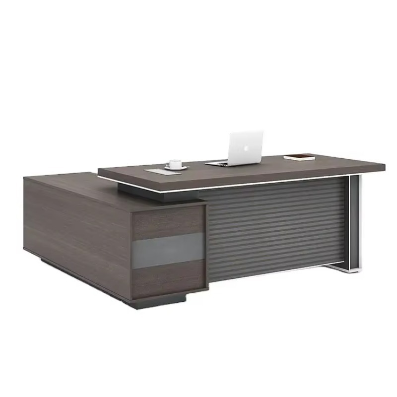 โต๊ะทำงานสำนักงานรูปตัว L สไตล - Office Tech Furniture บทวิจารณ์และราคา