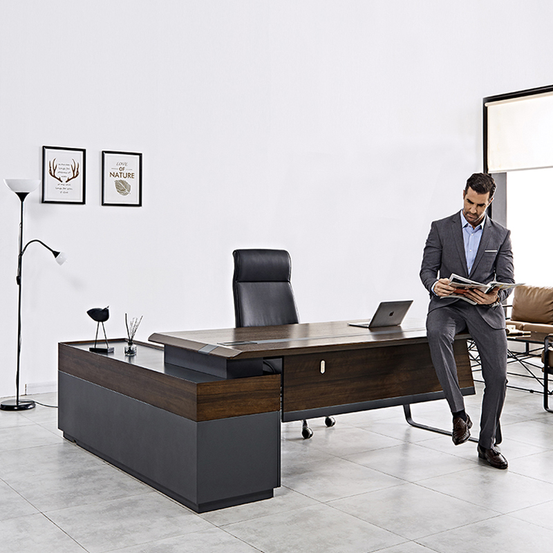 โต๊ะทำงานไม้หรูหราทันสมัยสำหรั - Office Tech Furniture บทวิจารณ์และราคา