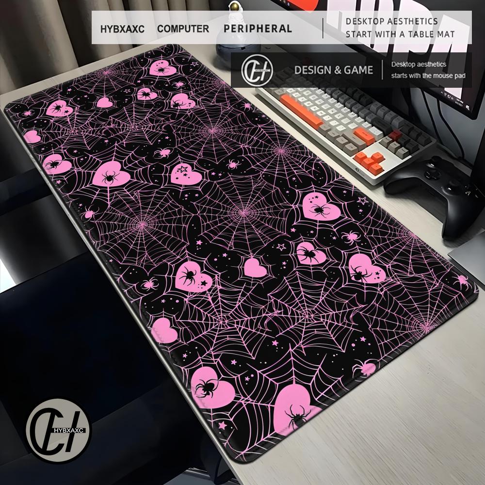 แผ่นรองเมาส์ลายใยแมงมุมสีขาวหร - Office Tech Set Up บทวิจารณ์และราคา