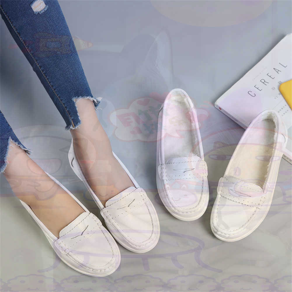 Soft SLIP-ON สตรีขนาดใหญ่รองเท - Office Tech Set Up บทวิจารณ์และราคา