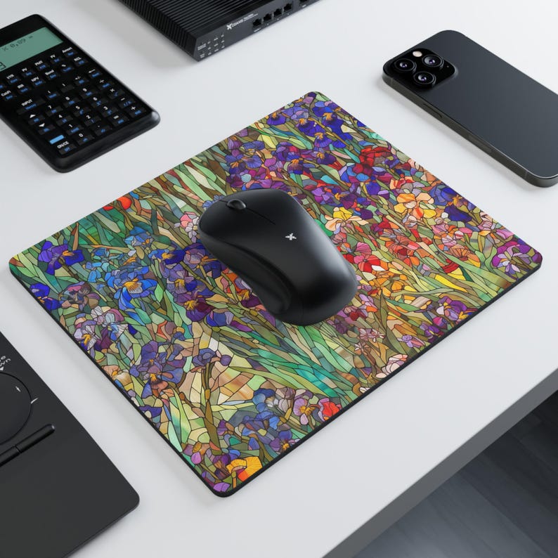 แผ่นรองเมาส์โมเสกดอกไม้ อุปกรณ - Office Tech Set Up บทวิจารณ์และราคา
