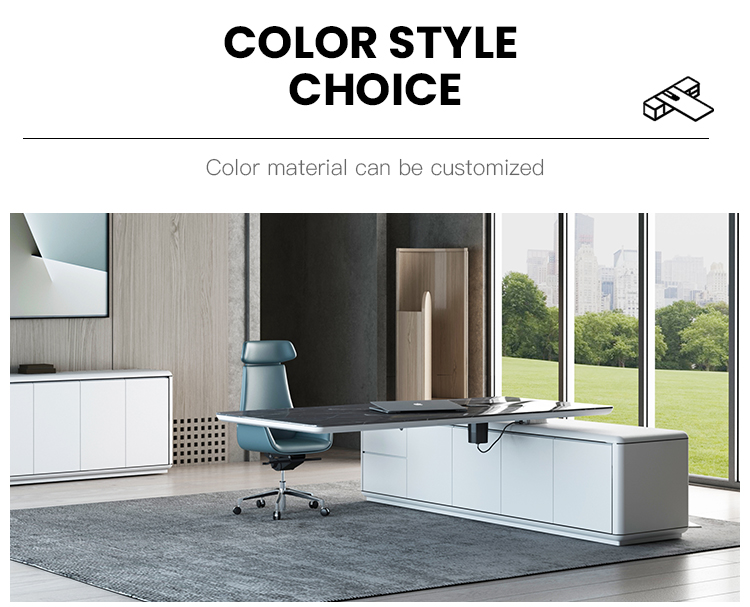 ชุดโต๊ะทำงานรูปตัว L สไตล์นอร์ - Office Tech Furniture บทวิจารณ์และราคา